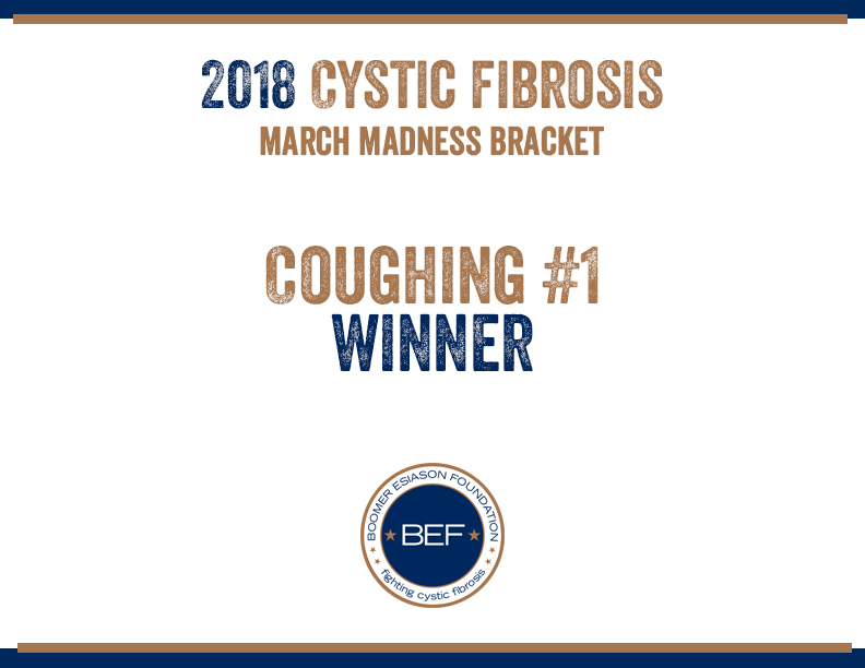The Winner of the Cystic Fibrosis March Madness Bracket – Coughing